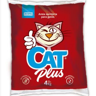 Areia Sanitária Cat Plus 4kg