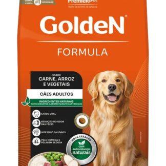 Golden Cão Mini Adulto 15kg - Carne e Arroz