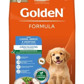 Golden Cão Filhote 10,1kg - Carne e Arroz