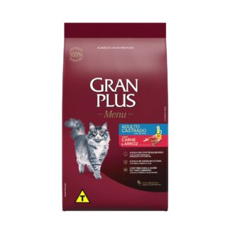 GranPlus Menu Gato Castrado 10,1kg - Carne e Arroz