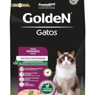 Golden Gato Castrado 10,1kg - Frango