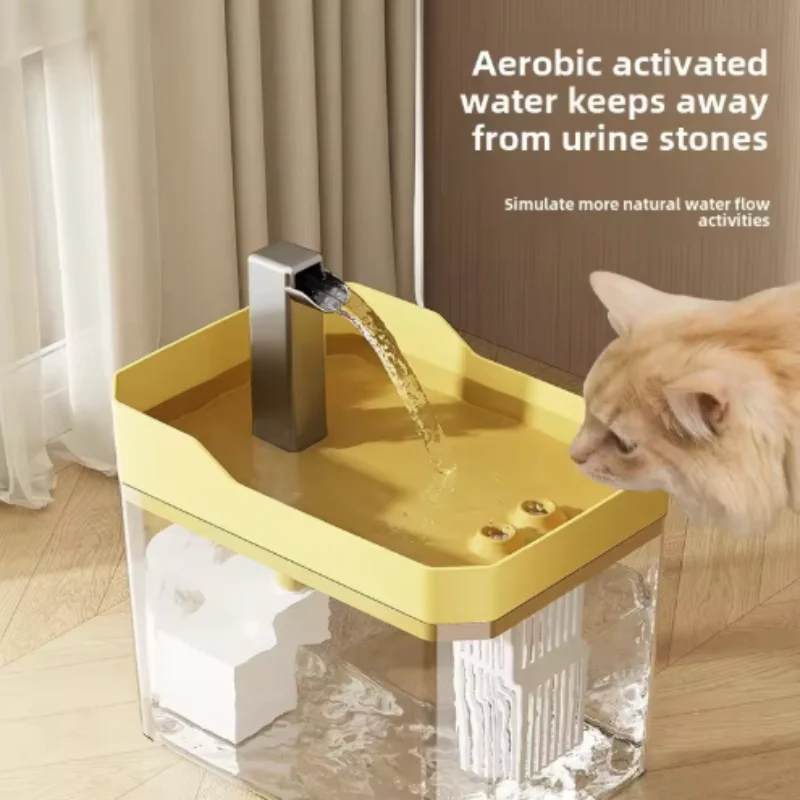 Fonte de Água Automática USB para Gatos com Filtro - Imagem 7