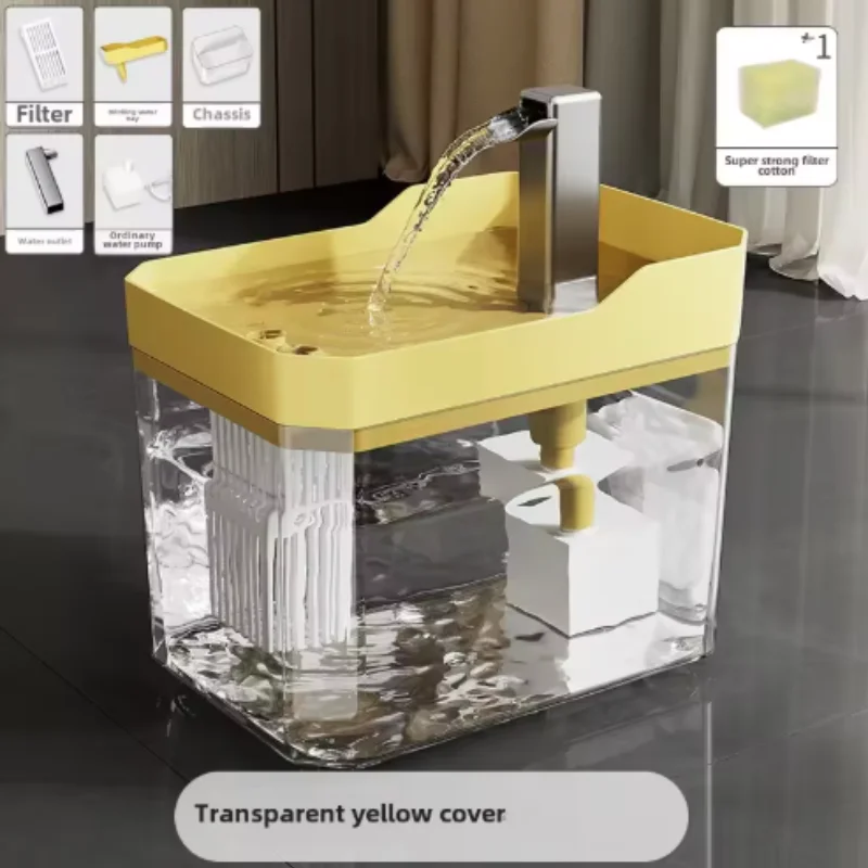 Fonte de Água Automática USB para Gatos com Filtro - Imagem 15