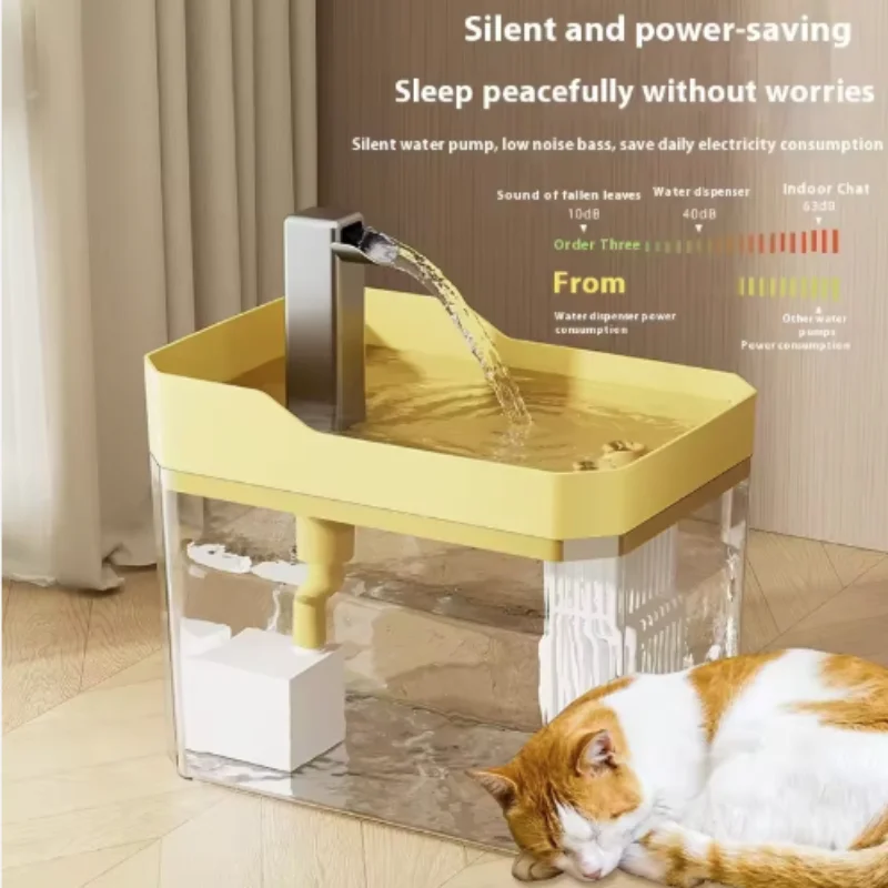 Fonte de Água Automática USB para Gatos com Filtro - Imagem 10