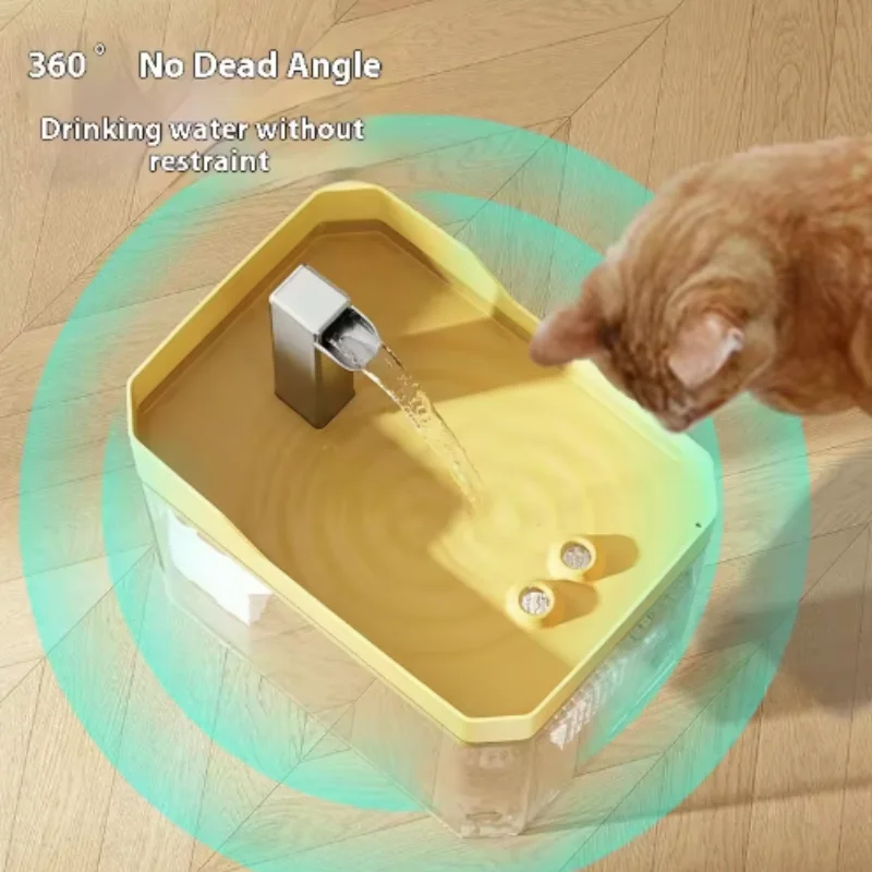 Fonte de Água Automática USB para Gatos com Filtro - Imagem 3